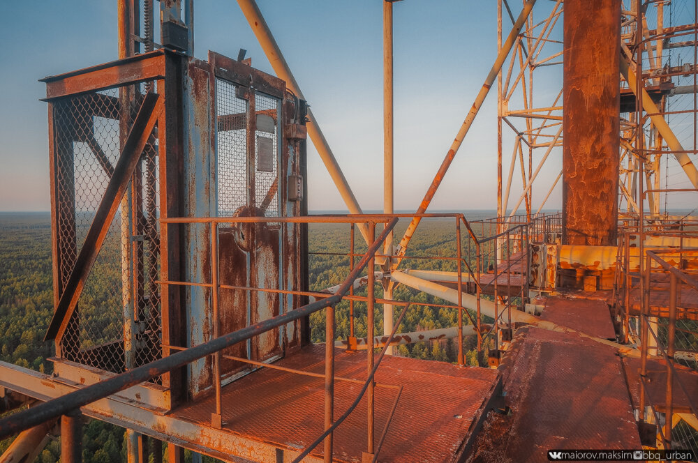 Заброшенный военный «Радар» высотой 150 метров в Чернобыле! Миллионы радиоактивных советских рублей!