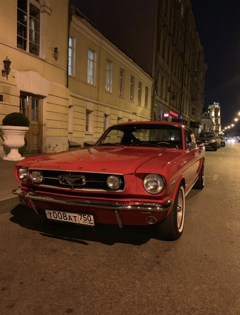 Ford Mustang 1965 каршеринг