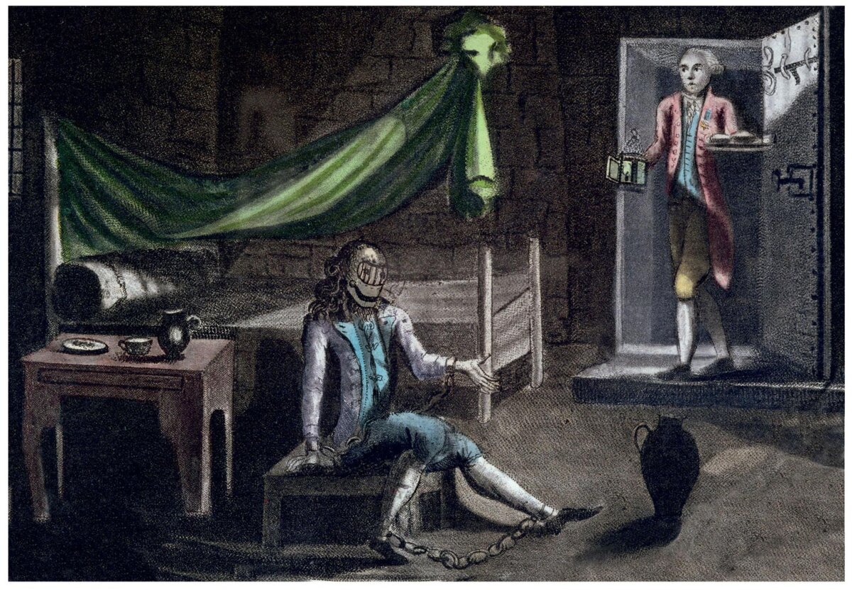 "железная маска", источник: сеть интернет