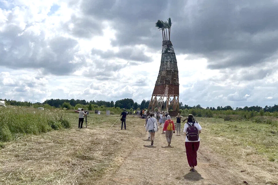 Мавзолей мечты. Архстояние-2022. Фото: Мария Зарбалиева  📷
