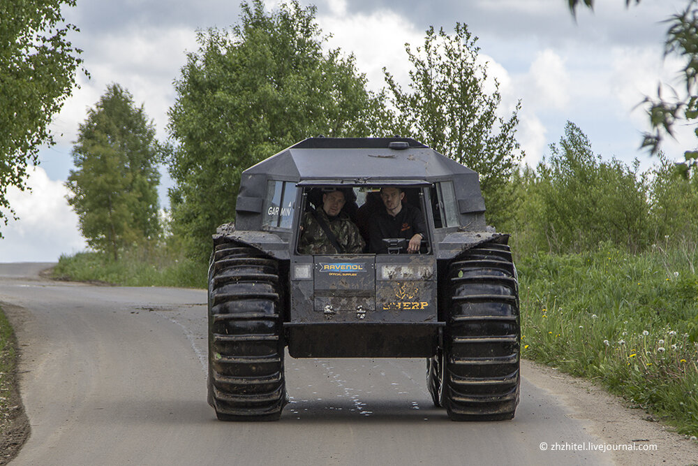 Вездеход амфибия Шерп