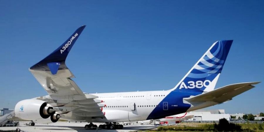 Airbus A380 Plus на Парижском авиашоу а Ле-Бурже