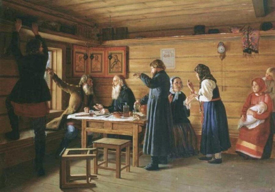 Д. Е. Жуков. «Спор о вере»