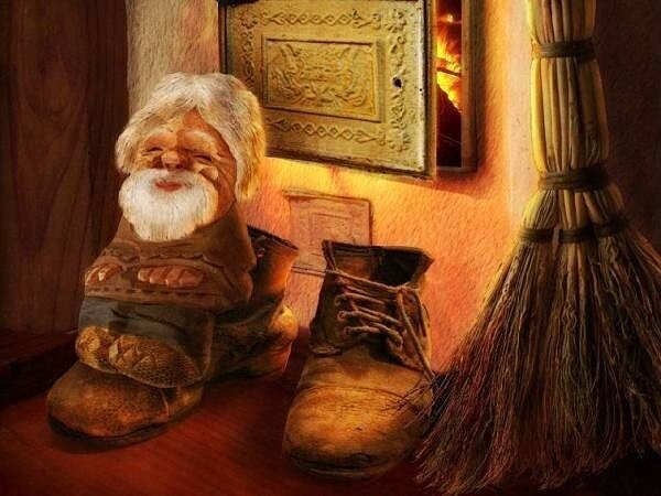 Домовой в ботинке