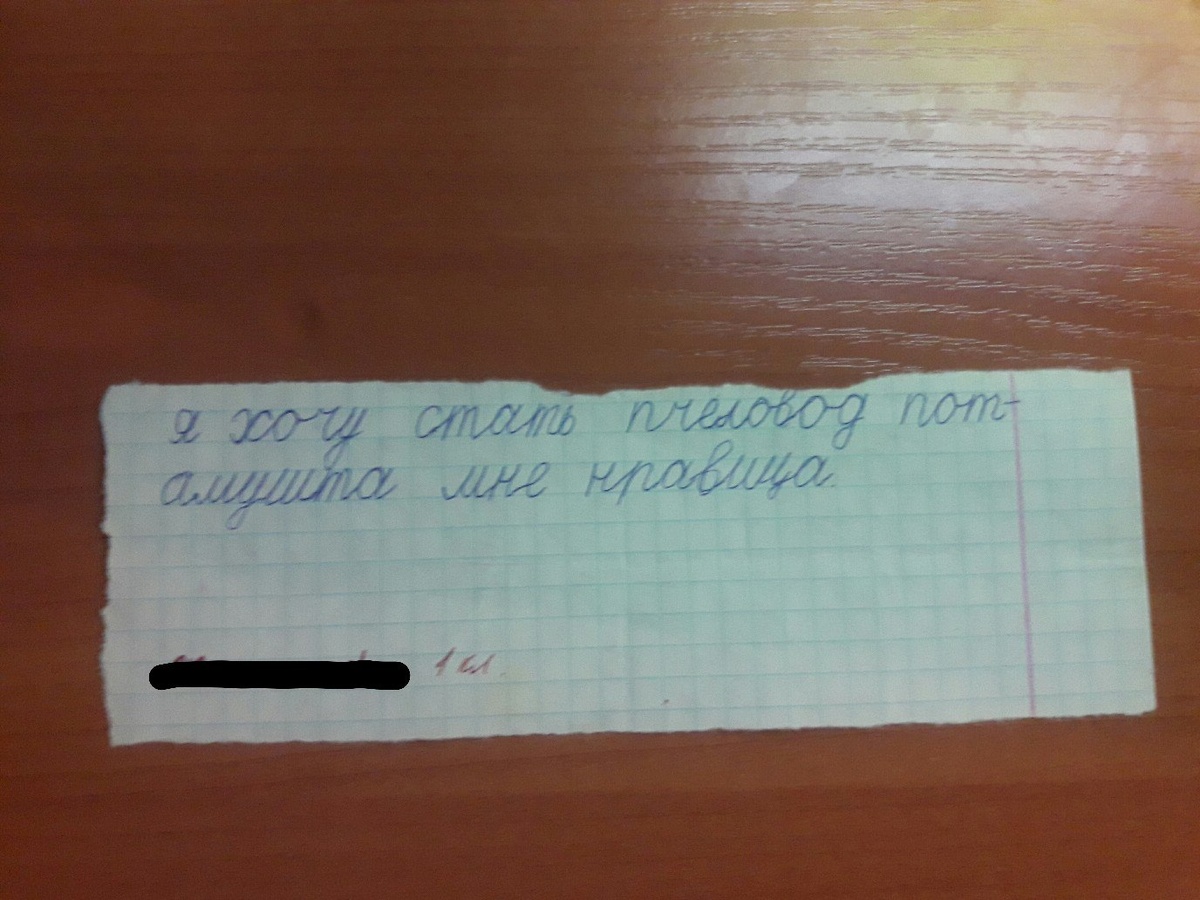 Это как вы уже поняли в первом классе был опрос кем мы хотим стать