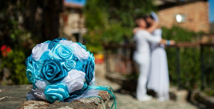 Букет невесты из атласных лент своими руками: пошаговое фото
