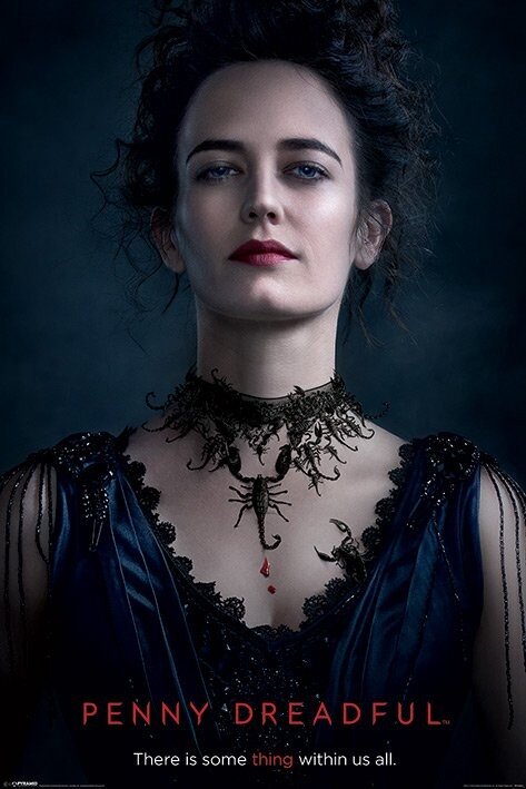 Ева Грин в сериале Penny Dreadful - идеальная femme fatale - она умна, красива, загадочна, трагична, и наконец - одержима. Ева Грин вообще всегда идеальная фам фаталь.