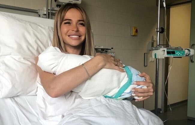 Анна Хилькевич родила второго ребенка