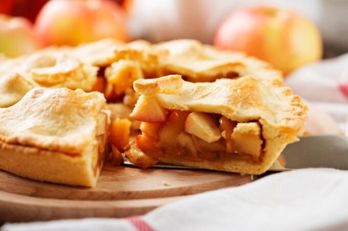 Американский яблочный пирог рецепт с фото, как приготовить на баштрен.рф