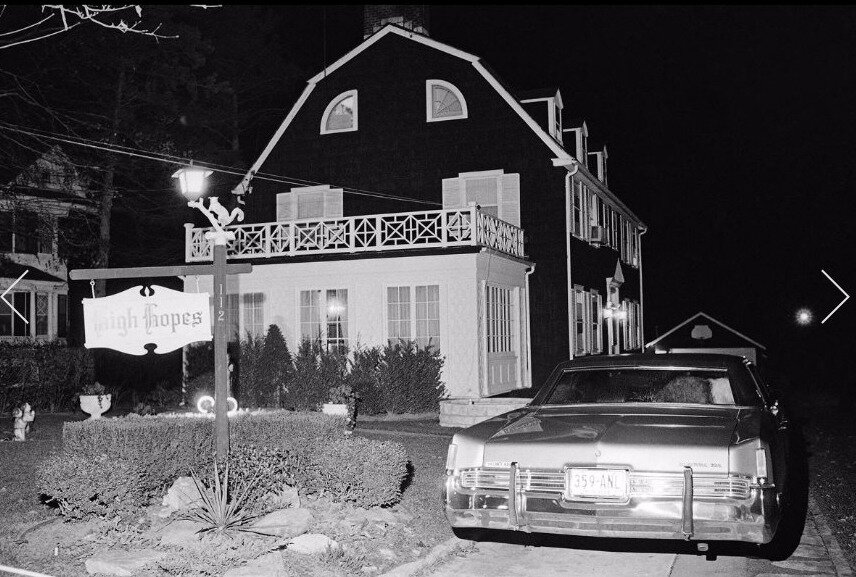 Реальные кадры: Дом Амитивилля, 1974 год.