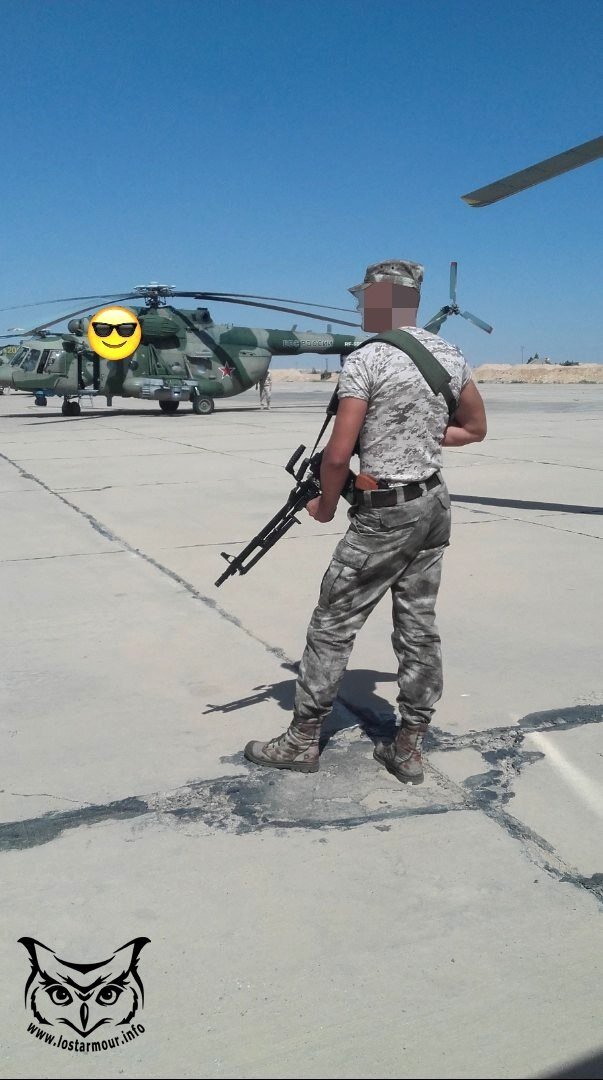 Модернизированный пулемет "Печенег" в Сирии