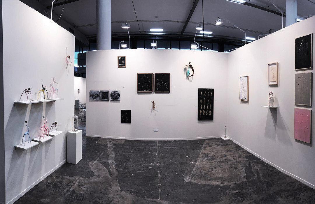 Стенд Fragment Gallery на SP-Arte / фото: инстаграм @fragment_gallery