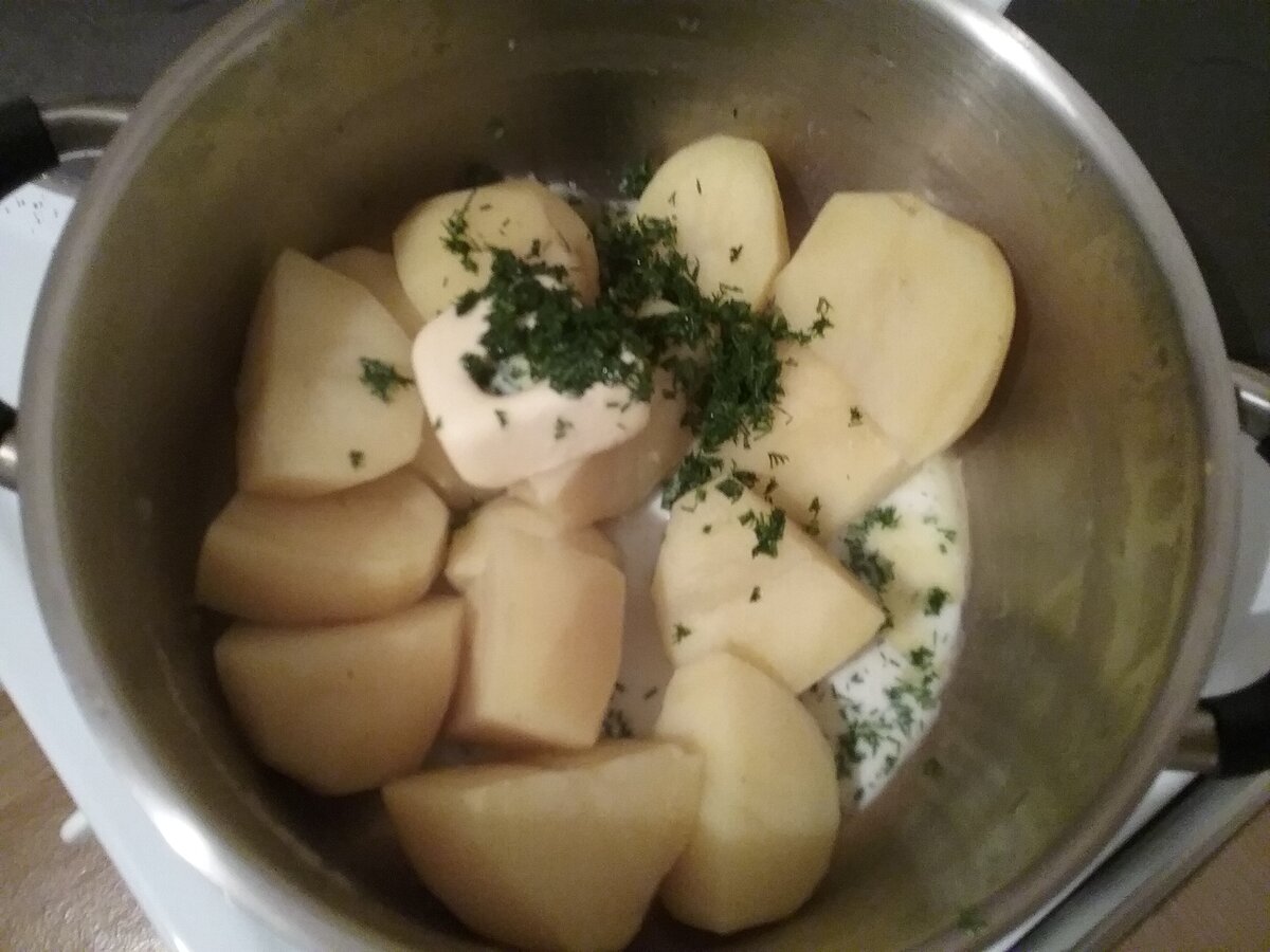 Вареники с картошкой