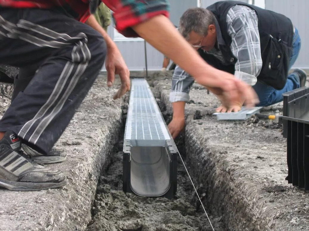 Водоотвод своими руками