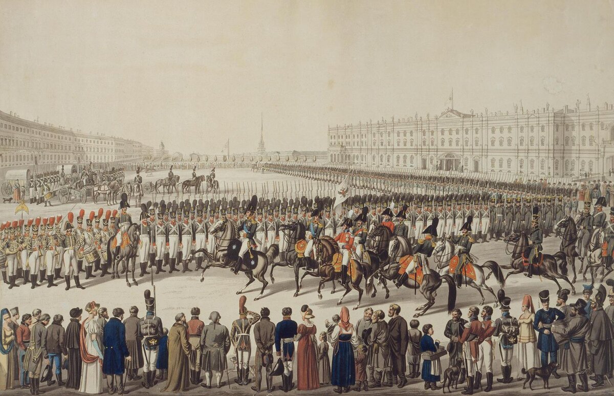 Русская армия в Париже 1814