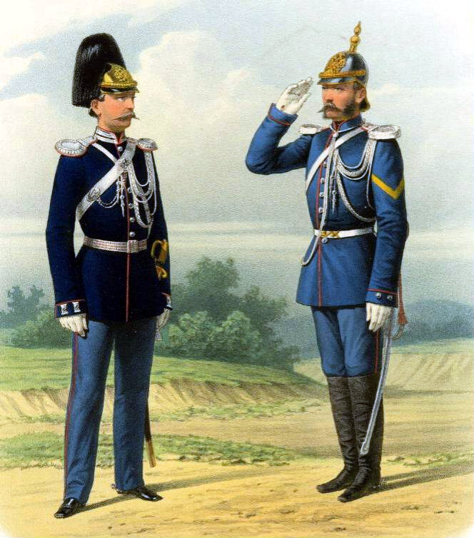 Губарев П. К. Парадная и походная формы Жандармских команд 1872 года (1)
