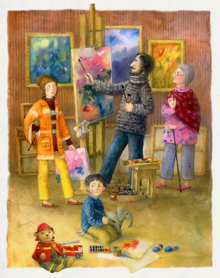 Г. Хасина “Приключения маленького художника”