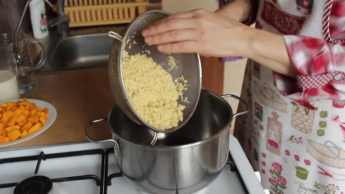 Теперь я варю пшенную кашу только так. Вкусная, красивая и полезная пшенная  каша с тыквой | IrinaCooking | Дзен