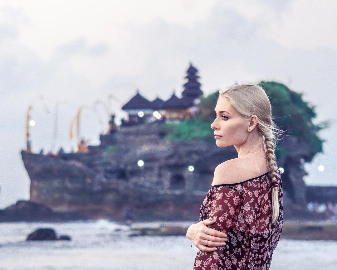 Вид на Храм Танах Лот
