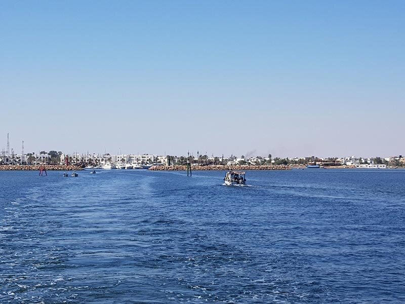 Море вблизи побережья Джербы