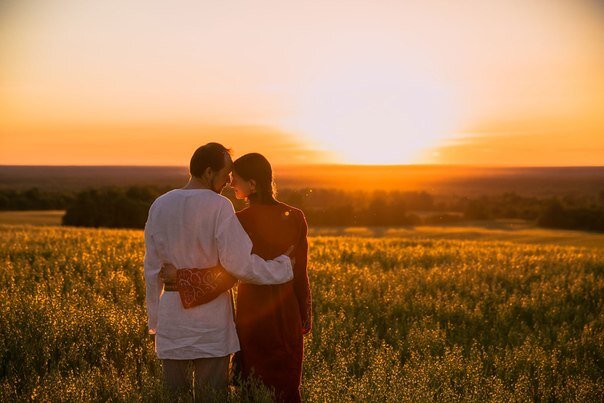 Единение в семье на природе сближает душу и дух. 