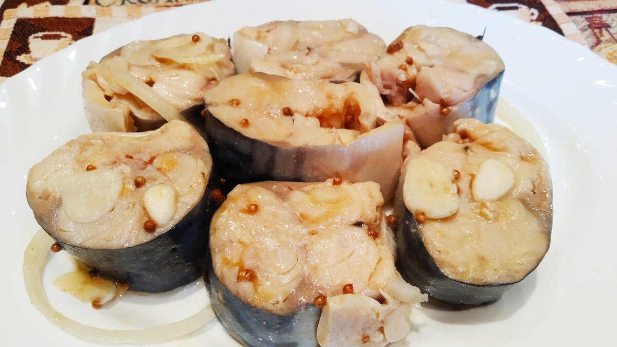 Маринованная скумбрия