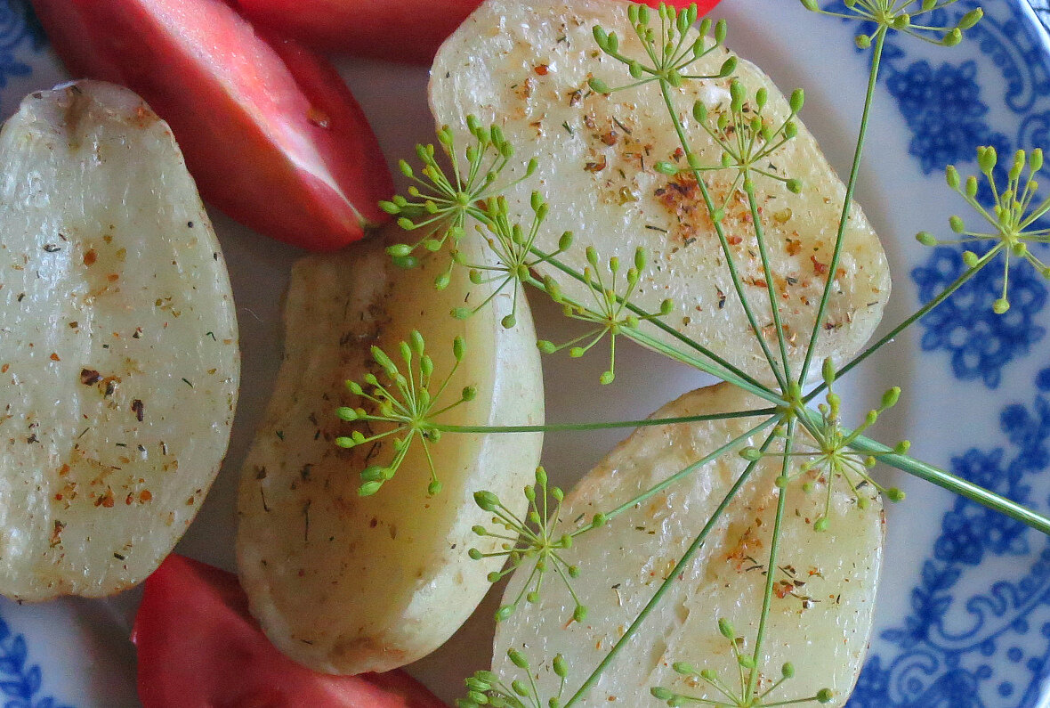 Печеная картошка