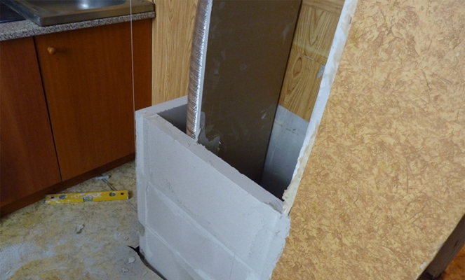 снос вентиляционного короба 