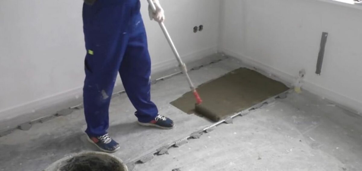 Выбор смесей для стяжки пола