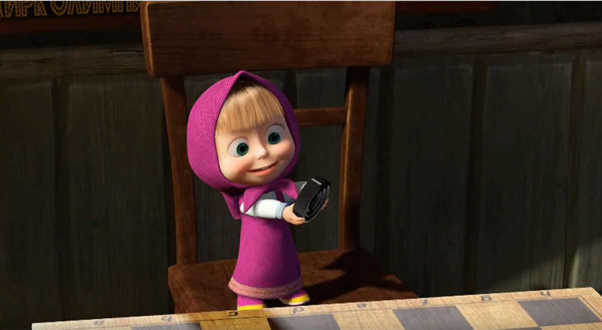 Кадр из серии "Маша плюс каша". 