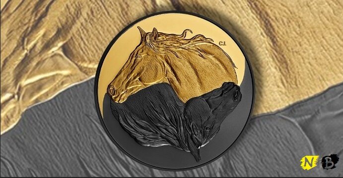 коллаж с монетой