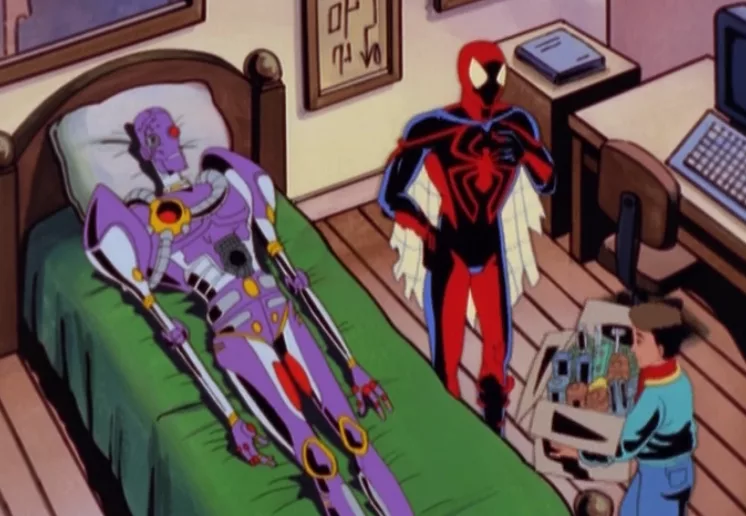  В 1999 появился мультсериал «Непобедимый Человек-паук», разработанный Fox, в котором Человек-паук попадает на планету Анти-Земля (англ. Counter-Earth), созданную в ранних комиксах 1970-х.-2