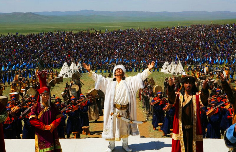 Кадр из к/ф «Чингисхан. Великий монгол»