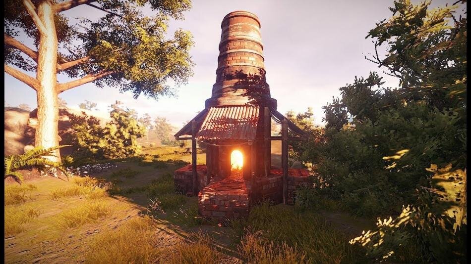 Большая печь в Rust