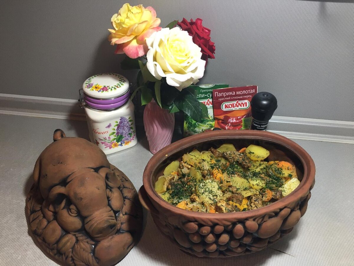 Свинина с картофелем