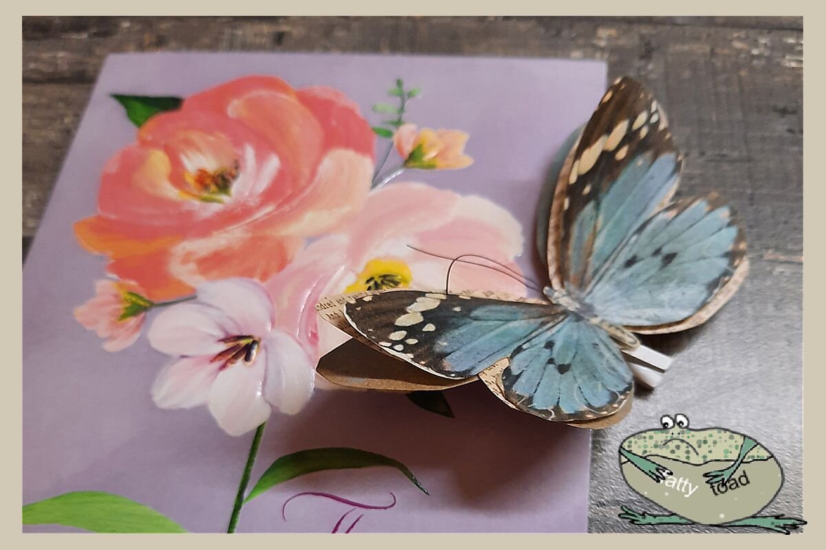 Набор для росписи Магниты своими руками - Бабочки и Цветок 4 шт