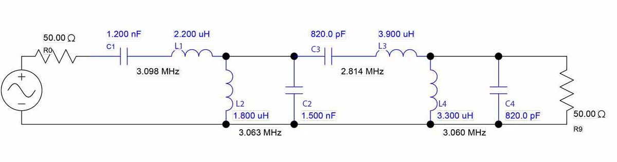 Вот такая схемотехника фильтра