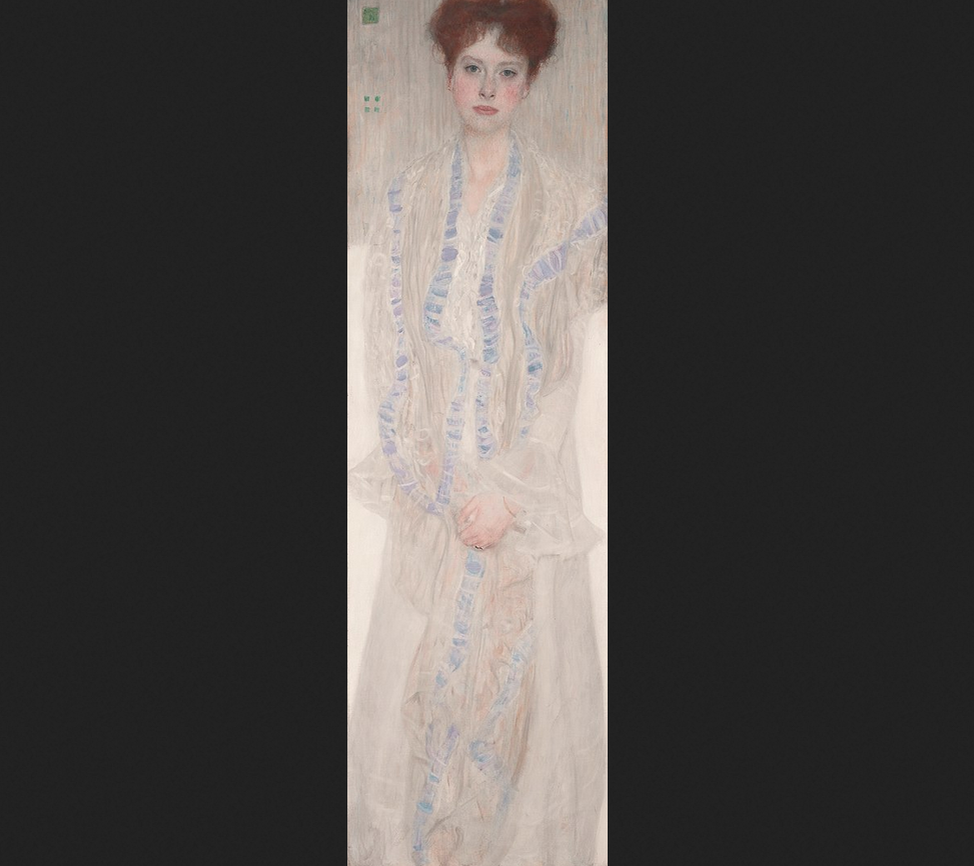 Густав Климт. Портрет Гертруды Лёв. 1902