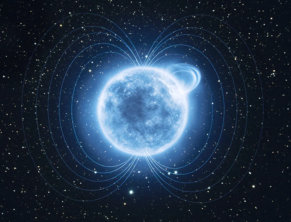 Космическое поле человека. Магнетар SGR 1806-20. Звезда-магнетар SGR 1806-20. Магнетары нейтронные звезды. Нейтронная звезда Магнитар.