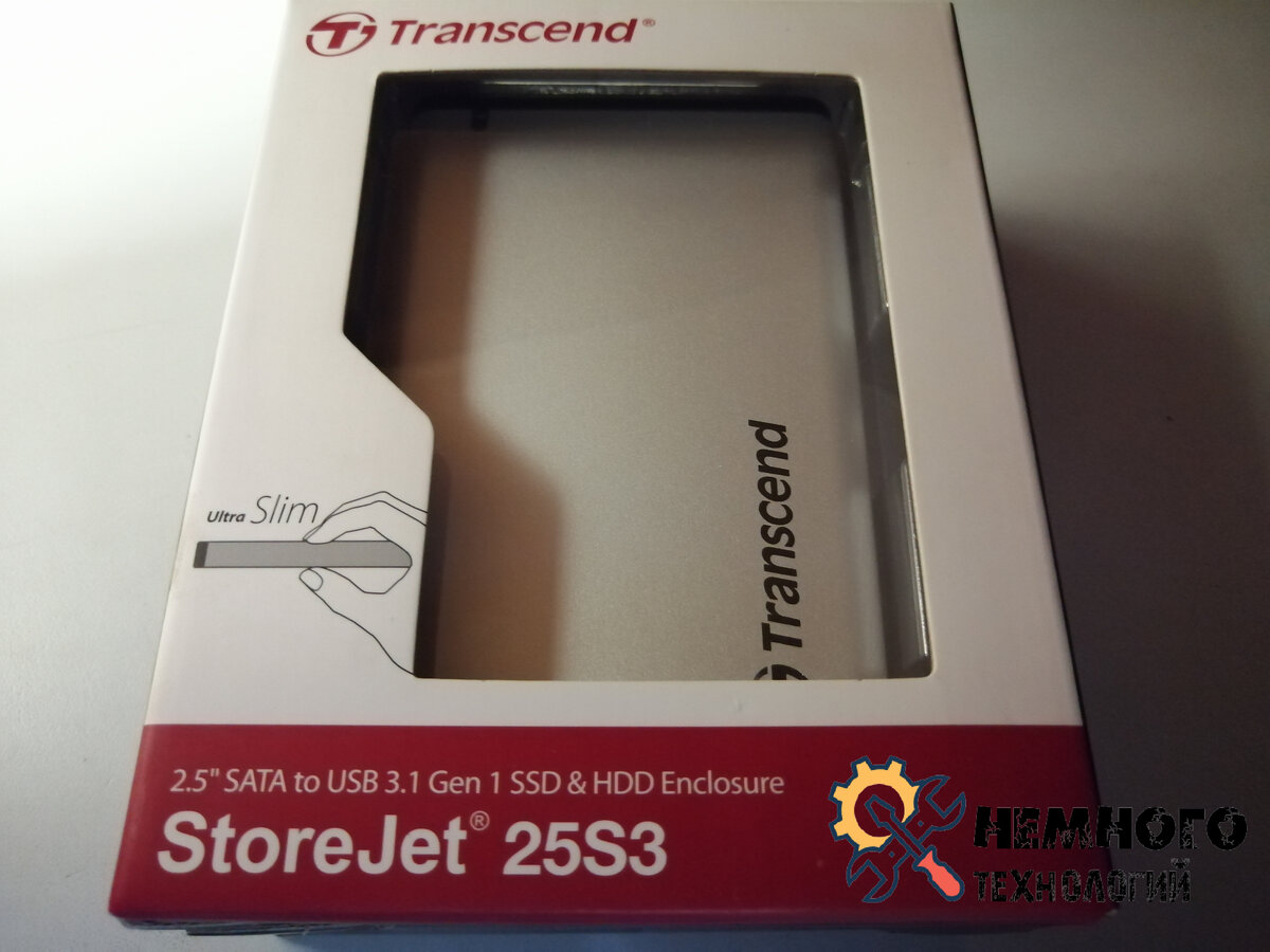 Корпус для установки 2.5” SSD/HDD Transcend TS0GSJ25S3