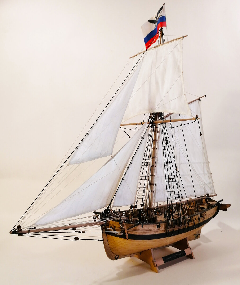 Тендер "Авось" - корабль торгового флота Российско-Американской компании, 1806 г.