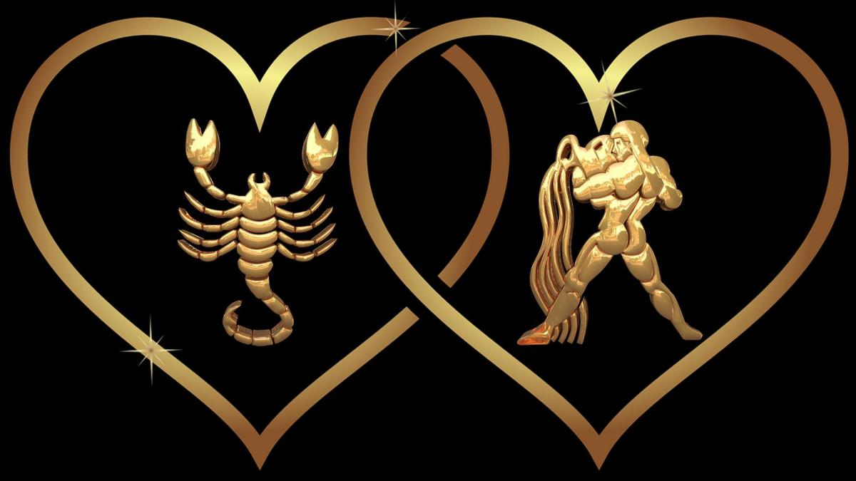 Скорпион мужчина сегодня любовный. Скорпион и Водолей. Знак Водолея и скорпиона. Водолей и Скорпион любовь. Символы любви для Водолеев.