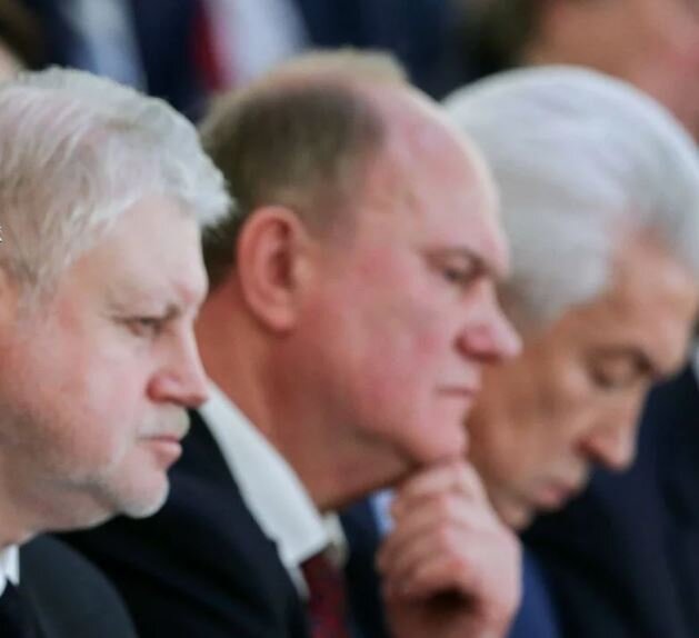 Лидеры партийных фракций Госдумы (иллюстрация из открытых источников)