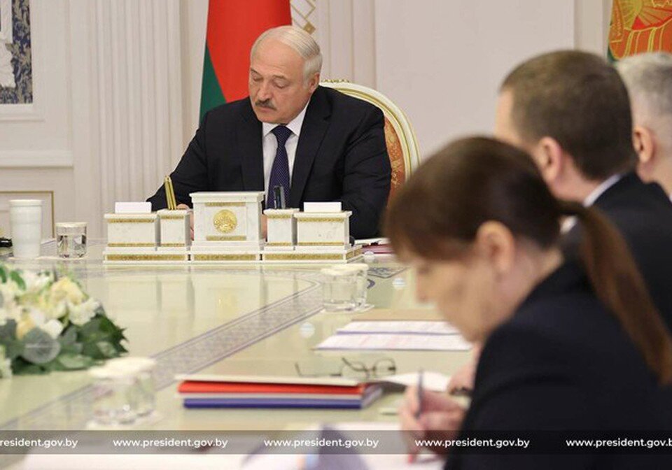     Совещание по банковской деятельности. Фото: president.gov.by