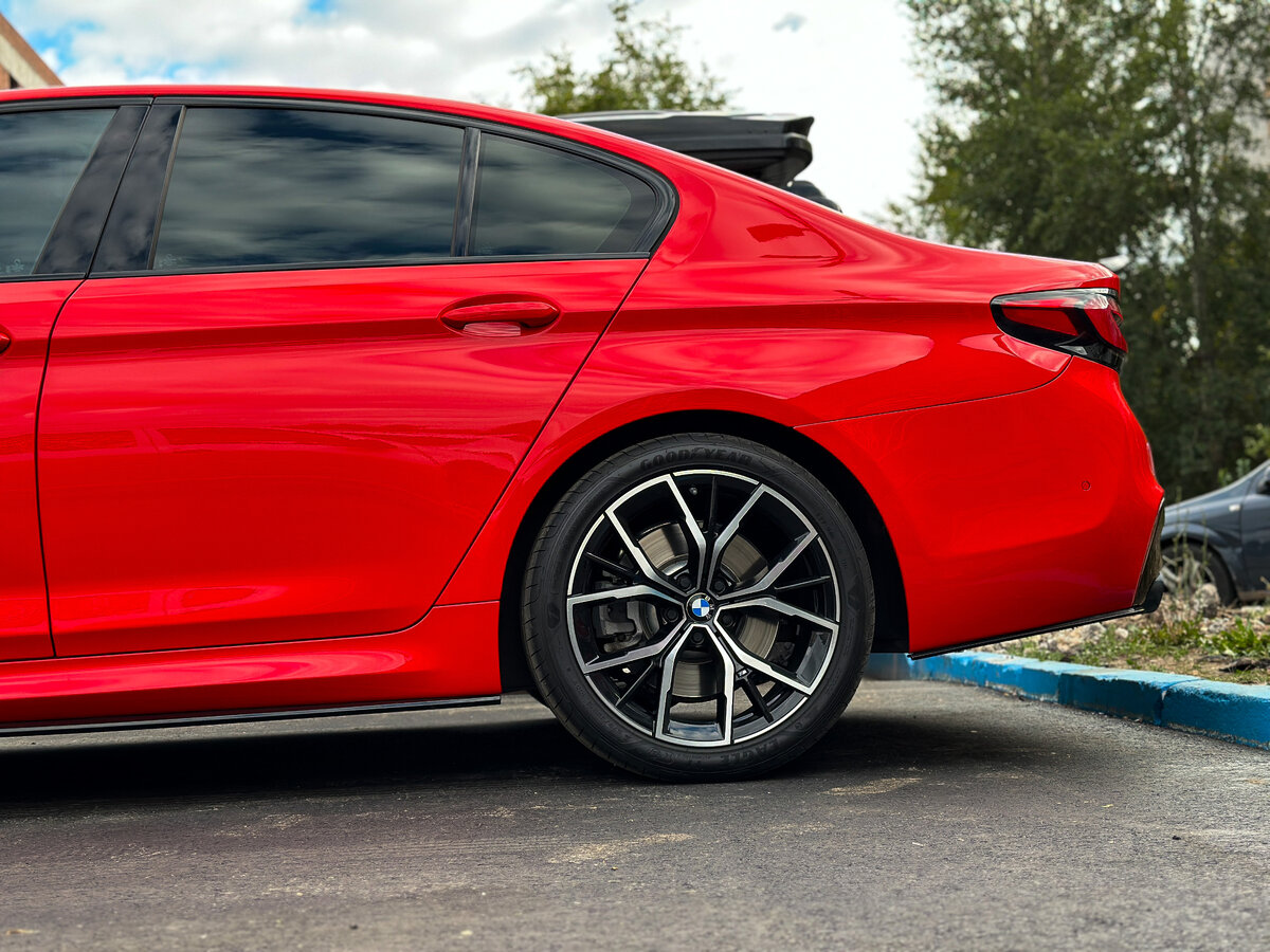 BMW f30 Red Matte