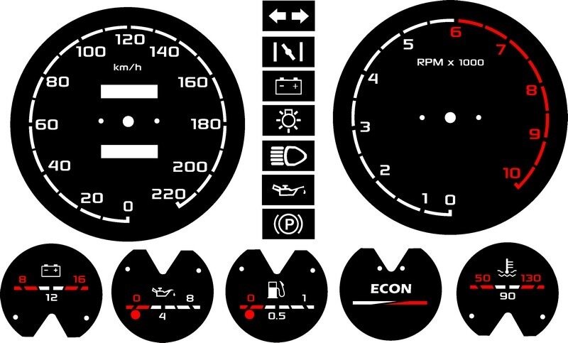 Тюнинг панели приборов ВАЗ своими руками