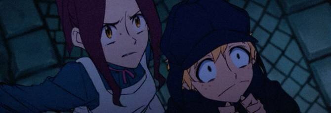 Кадр из первой серии "Blossom Detective Holmes"