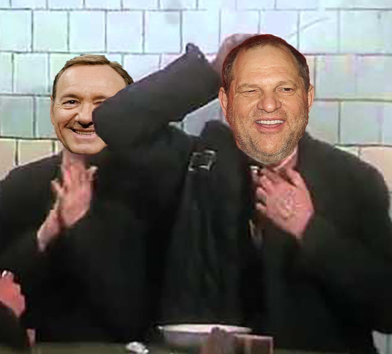 Мой мем: «Эй, Вайнштейн, принимай пополнение».