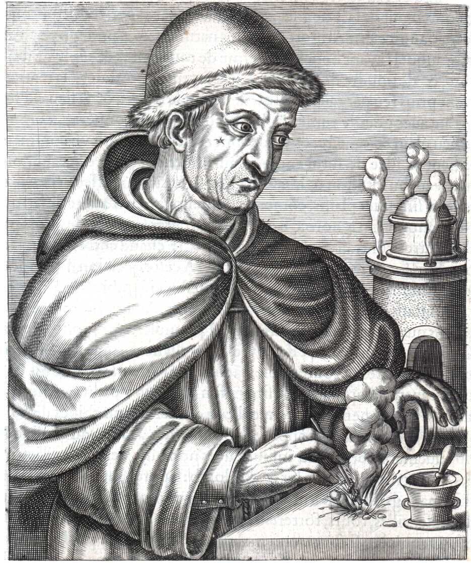 Бертольд Шварц. Автор: Теве, Андре - Les vrais pourtraits et vies des hommes illustrés http://www.sil.si.edu/digitalcollections/hst/scientific-identity/CF/by_name_display_results.cfm?scientist=Schwarz,%20Berthold, Общественное достояние, https://commons.wikimedia.org/w/index.php?curid=111768