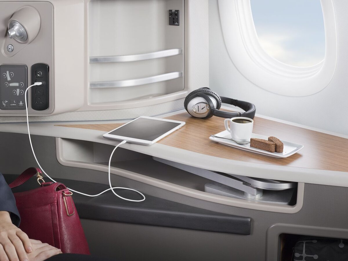 Первый класс American Airlines на A321 / American Airlines (c)